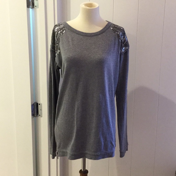 Trouvé Silver Accent Sweater - Picture 1 of 5